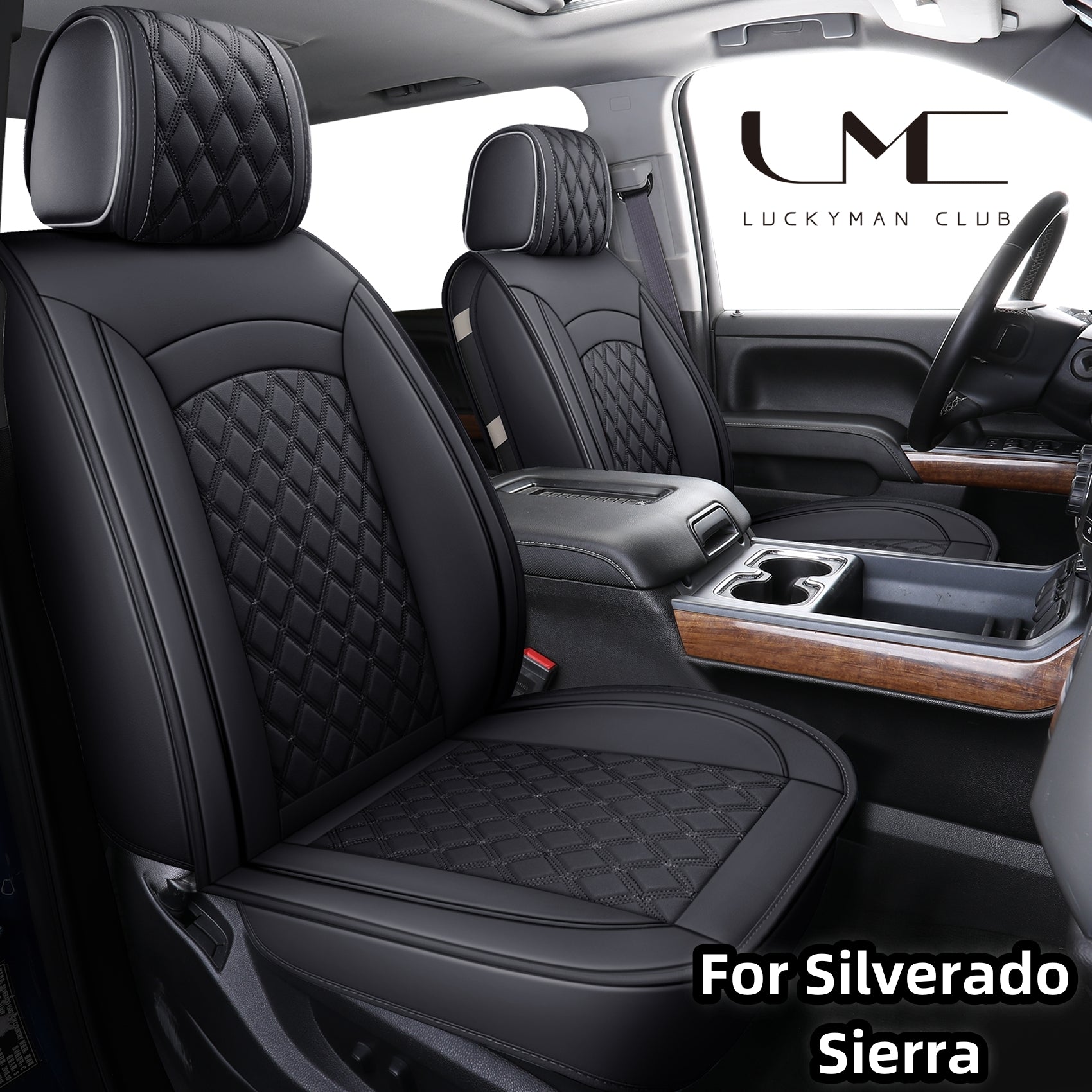 Silverado Sierra Seat Covers 2007-2024 GMC1500/2500